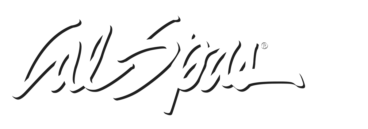 Calspas White logo hot tubs spas for sale Novato